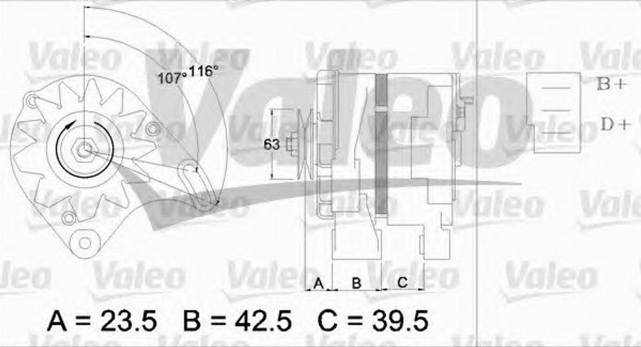 Valeo 436704 - Alternator www.molydon.hr