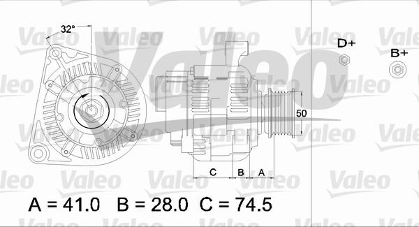 Valeo 436700 - Alternator www.molydon.hr