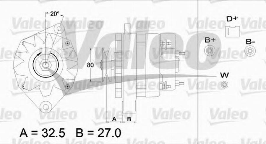 Valeo 436708 - Alternator www.molydon.hr