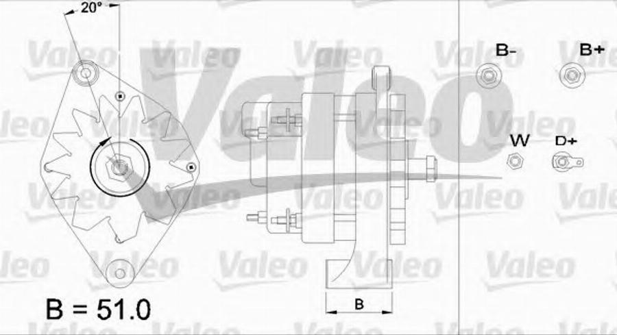 Valeo 436703 - Alternator www.molydon.hr