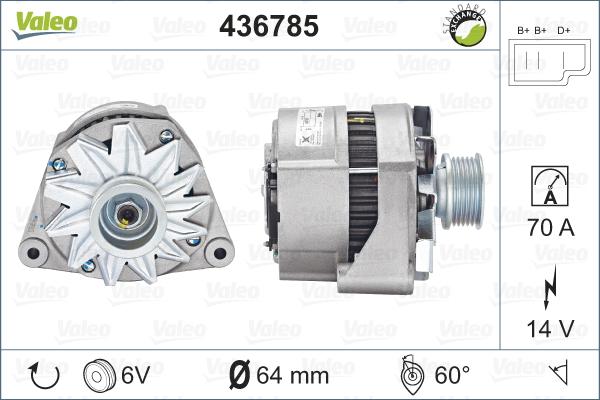 Valeo 436785 - Alternator www.molydon.hr