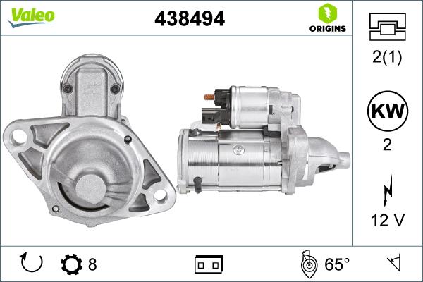 Valeo 438494 - Starter www.molydon.hr