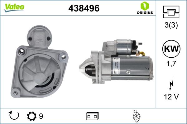 Valeo 438496 - Starter www.molydon.hr