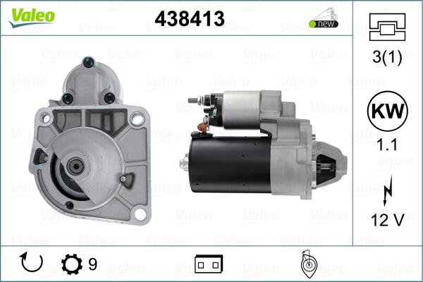 Valeo 438413 - Starter www.molydon.hr