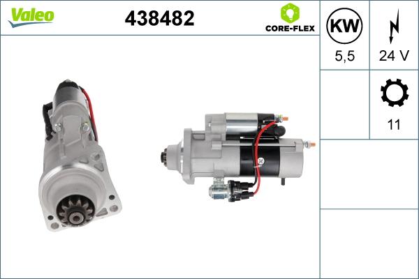 Valeo 438482 - Starter www.molydon.hr