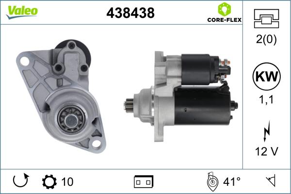 Valeo 438438 - Starter www.molydon.hr