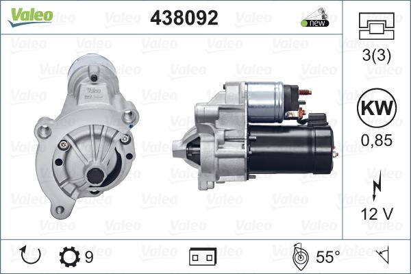 Valeo 438092 - Starter www.molydon.hr