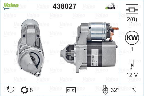 Valeo 438027 - Starter www.molydon.hr