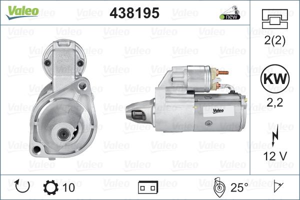 Valeo 438195 - Starter www.molydon.hr