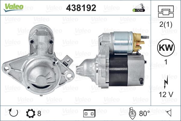 Valeo 438192 - Starter www.molydon.hr