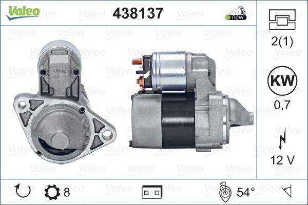 Valeo 438137 - Starter www.molydon.hr