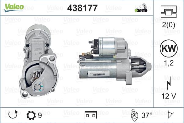 Valeo 438177 - Starter www.molydon.hr