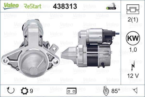 Valeo 438313 - Starter www.molydon.hr