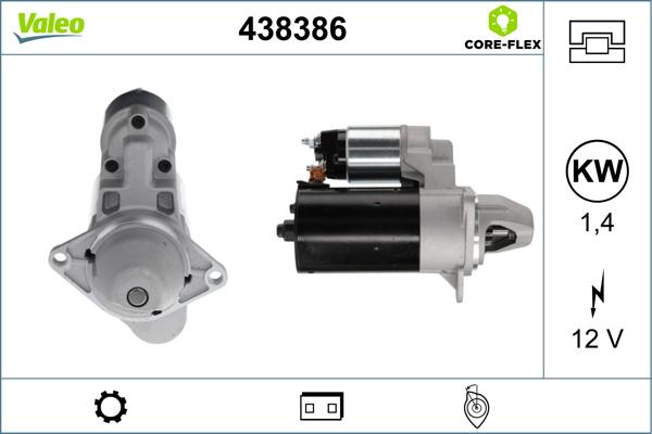 Valeo 438386 - Starter www.molydon.hr