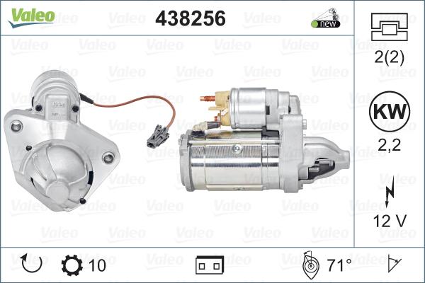 Valeo 438256 - Starter www.molydon.hr