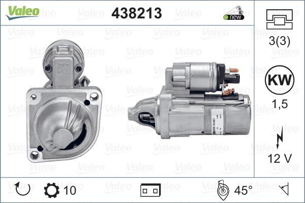 Valeo 438213 - Starter www.molydon.hr