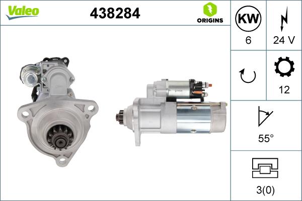 Valeo 438284 - Starter www.molydon.hr