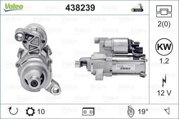 Valeo 438239 - Starter www.molydon.hr