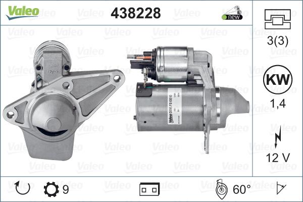 Valeo 438228 - Starter www.molydon.hr