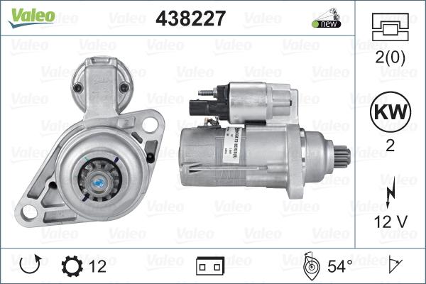 Valeo 438227 - Starter www.molydon.hr