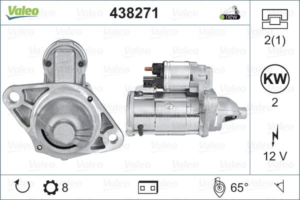 Valeo 438271 - Starter www.molydon.hr