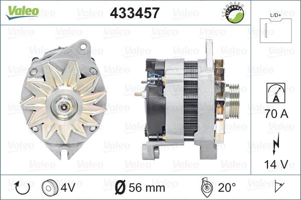 Valeo 433457 - Alternator www.molydon.hr