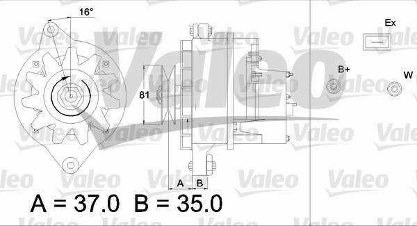 Valeo 433471 - Alternator www.molydon.hr