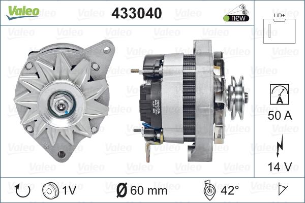 Valeo 433040 - Alternator www.molydon.hr