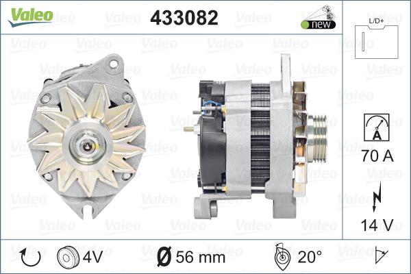 Valeo 433082 - Alternator www.molydon.hr