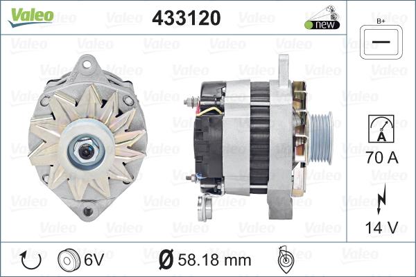 Valeo 433120 - Alternator www.molydon.hr