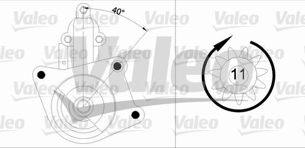 Valeo 433343 - Starter www.molydon.hr