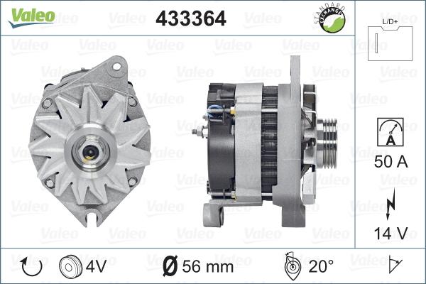 Valeo 433364 - Alternator www.molydon.hr