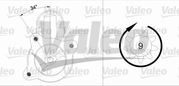 Valeo 433300 - Starter www.molydon.hr