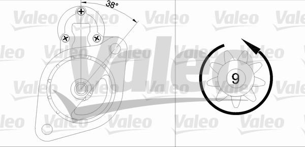 Valeo 433334 - Starter www.molydon.hr