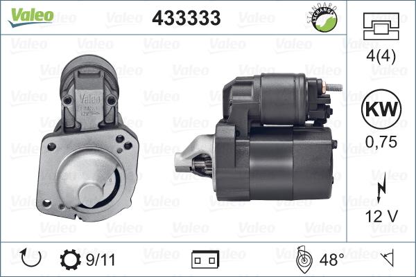 Valeo 433333 - Starter www.molydon.hr