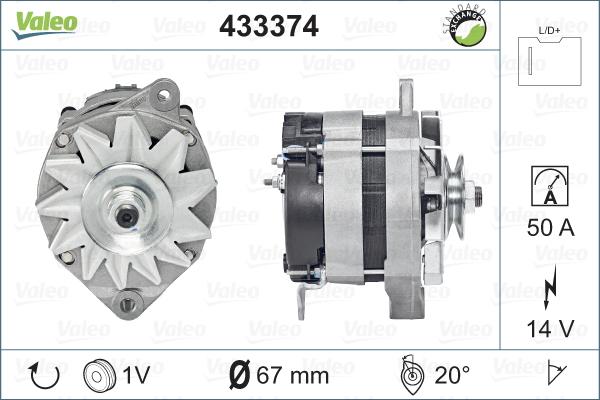 Valeo 433374 - Alternator www.molydon.hr