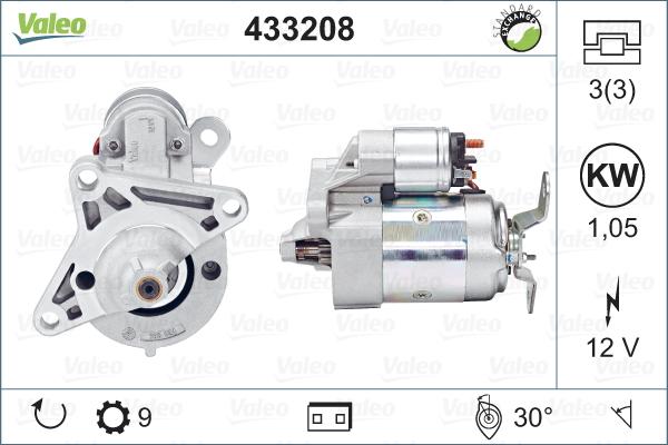 Valeo 433208 - Starter www.molydon.hr