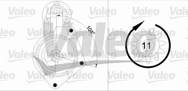 Valeo 433279 - Starter www.molydon.hr