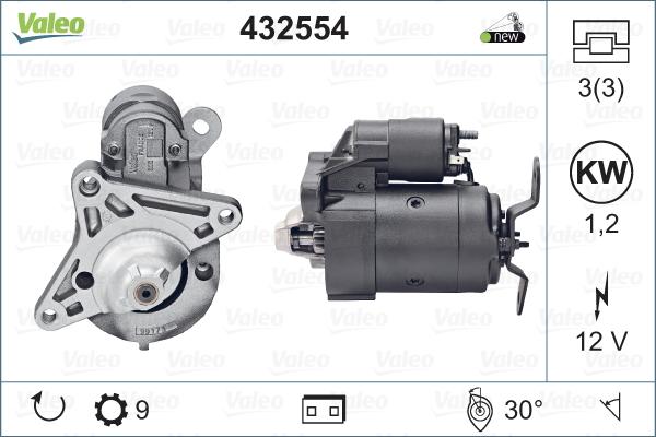 Valeo 432554 - Starter www.molydon.hr