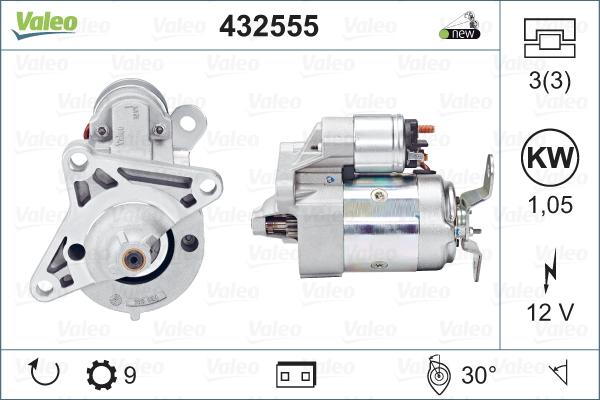 Valeo 432555 - Starter www.molydon.hr