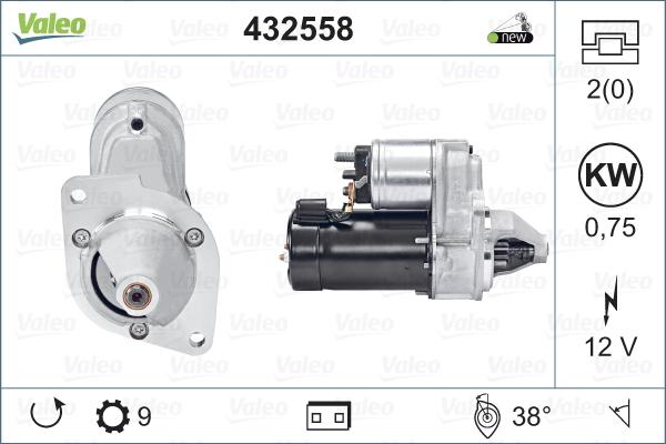 Valeo 43.25.58 - Starter www.molydon.hr