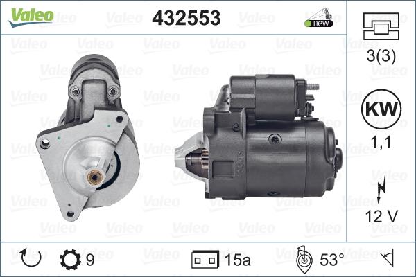 Valeo 432553 - Starter www.molydon.hr