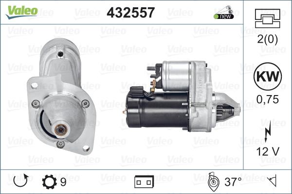 Valeo 432557 - Starter www.molydon.hr