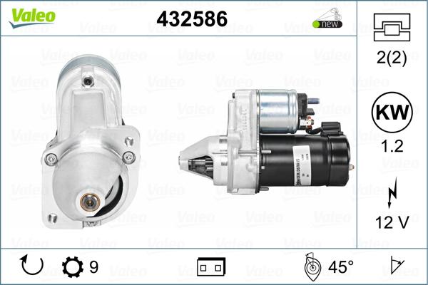 Valeo 432586 - Starter www.molydon.hr