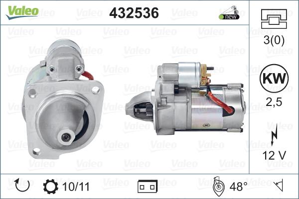 Valeo 432536 - Starter www.molydon.hr