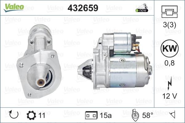 Valeo 432659 - Starter www.molydon.hr