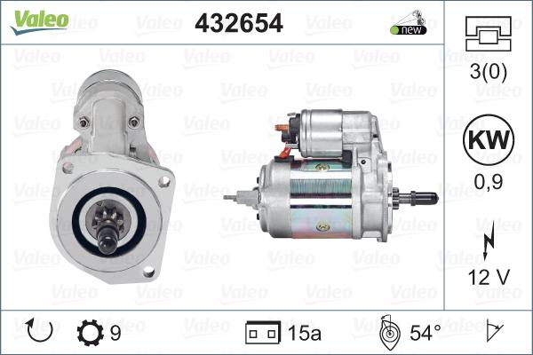 Valeo 432654 - Starter www.molydon.hr