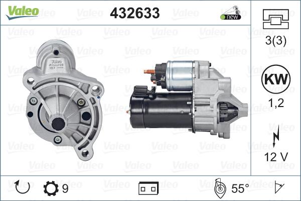 Valeo 432633 - Starter www.molydon.hr