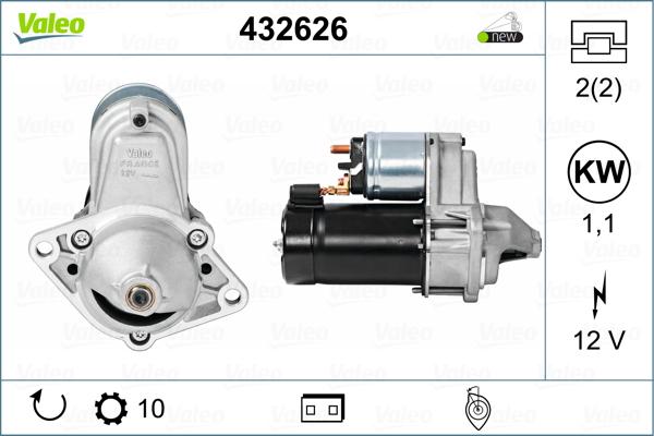 Valeo 432626 - Starter www.molydon.hr