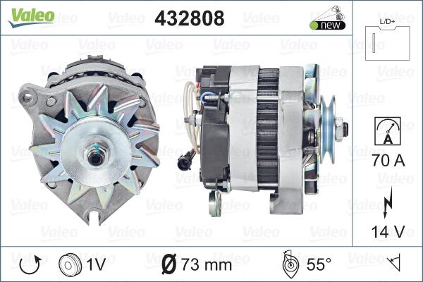 Valeo 432808 - Alternator www.molydon.hr